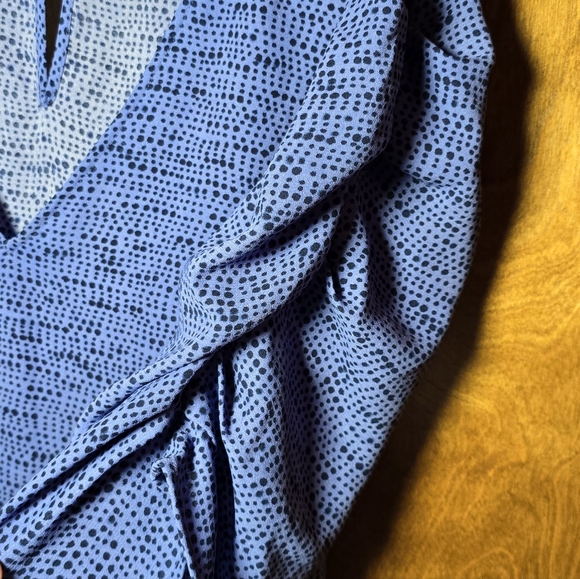 Ava & Viv Violet w/ Black Speckled Top Size 1X - Picture 6 of 7